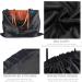 Dust Cover Storage Bags Set for Handbags and Shoes - 2 Pack Black Silk Cloth with Drawstring Pouch - 23.6 x 19.6 in - Buy Online on GoSupps.com