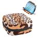 Women's bonds storage pockets Stillpad keeper leopard pattern portable period kit pocket feminine product bag for women girls color4