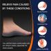 SPIEZ Orthotic Arch Support Insoles & Lightweight Indestructible Work Sneakers for Women - Plantar Fasciitis Pain Relief - Buy Online on GoSupps.com