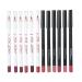 YOUTHINK Lip Liner Set - 12 Waterproof Matte Lipstick Pencils for Long-Lasting Beauty | International Shipping Available - Buy Online on GoSupps.com