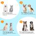 Nobleza Inflatable Protective Collar for Dogs & Cats | Adjustable Recovery Ruff for Surgery & Injuries | Comfortable Velcro Fastener (Blue M - 10-13 inch) - Buy Online on GoSupps.com