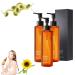 Black Tea Makeup Remover Cleansing Oil Facial Cleansing Oil Black Tea Anti-Aging Cleansing Oil Deep Cleansing Oil Refreshing Non-Greasy Makeup Remover Oil