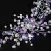 JWICOS Bride Wedding Hair Vine Pearl Crystal Headband for Women & Girls - Light Purple Bridal Hair Piece & Accessories - Buy Online on GoSupps.com