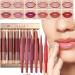  G n rique Double-Ended Matte Lipstick and Lip Liner Set - 6 Matte Lip Sticks and Contour Pencils | Waterproof Beauty Gloss Makeup Kit for Girls and Mothers - Buy Online on GoSupps.com