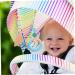 Generic 4pcs Stroller Yarn Bead Pendant Stroller Newborn Woody Wooden Play Gym Infant Stroller Safety Nursery Bed Hanging Rattle Wood Crib Wood Beech - Buy Online on GoSupps.com