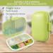Sibba Weekly Pills Organizer Box - 7-Day Travel Medication Case with 8 Grids - Green Pocket Holder for Daily Medication Storage - Buy Online on GoSupps.com
