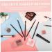 Beavorty Makeup Eyeshadow 5 Pcs Eyeshadow brush disposable makeup eye shadow applicator creative makeup lips Glitter Eyeshadow - Buy Online on GoSupps.com