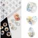 20Pcs Pointed Bottom Rhinestones 3D Crystal Jewelry Manicures Decorations - Buy Online on GoSupps.com