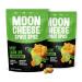 Moon Cheese Space Spice Spicy Lunar Lime Crunchy Protein-Rich Cheese Snack Chips Keto Friendly 100% Real Cheese Low Carb Gluten-Free No Sugar 10 oz Bags (Pack of 2)