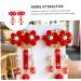 MAGICLULU 2 Pairs Tassel Antique Style Hair Clip Hair Clips Chinese Tassel Hair Clip Kid Hanfu Headwear Archaistic Chain Hair Clip Hanfu Hair Clip Red Girl Synthetic Beads Geisha - Buy Online on GoSupps.com
