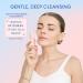 Clarity Revive 3-in-1 Facial Cleansing Brush with Heat & Cold Compress - Cloud White - Buy Online on GoSupps.com