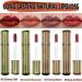 Hydrating Nude Glitter Lipgloss - Lightweight & Long Lasting Plumping Moisturizing Lip Stain for Girls | Waterproof Non-Sticky Formula - Red Tinted Natural Glow - Buy Online on GoSupps.com