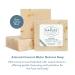 Naples Soap Co Natural Shea Butter & Olive Oil Soap Bar - Antioxidant-Rich, Moisturizing, Almond Coconut Water - 4.5 oz - Buy Online on GoSupps.com