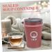 Alipis 3pcs Soup Cup with Spoon Lunch Flask Travel Soup Container Breakfast Spoon Soup Cup Portable Student 1 - Buy Online on GoSupps.com