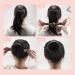 Boobeen 4 Piece Hair Bun Maker Set - DIY French Twist Donut Bun Hairstyle Tool for Long Hair (4 colors) - Buy Online on GoSupps.com