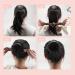 BOOBEES 4 Power Hair Bun Maker - DIY French Twist Donut Tool for Long Hair | Perfect Hair Bun Frisur Accessory - Buy Online on GoSupps.com