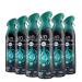 Febreze Air Freshener Spray, Unstopables Fresh, Odor Eliminator For Strong Odor, 8.8 Oz, Pack Of 6