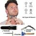 Beard Shaping & Haircut Tools for Men - Perfect for Line-Up Edging - Stencil/Template for Trimming Mustache, Goatee, Neckline - Ideal Gift - Buy Online on GoSupps.com