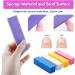 Wosweet Professional Manicure Tools Kit - 6pc Rectangular Art Care Buffer Block, 6pc 100/180 Grit Nail Files, 1pc Purple 180/240 Emery Board - Buy Online on GoSupps.com