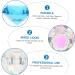minkissy 2 Pcs Nail Art Crystal Cup Liquid Powder Dappen Dish Crystal Dappen Dish Nail Powder Dish Nail Dappen Dish Clear Container Nail Liquid Cup White Crystal Glass Washing Dishes 5.5x5.5cmx2pcs Bluex2pcs - Buy Online on GoSupps.com