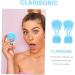FOMIYES 32 Pcs Rabbit Ears Facial Brush Silicone Face Scrubbers Facial Cleansing Face Cleanser for Women Silicone Face Cleanser Exfoliator Brush Washing Machine Silica Gel Handheld Miss Light Bluex8pcs 7.5x7.5cmx8pcs - Buy Online on GoSupps.com