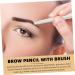 FRCOLOR 4 pcs Dual Makeup -in- Brow Tool with Brush Pencils Enhancer Pencil Eyebrow 1 count (Pack of 1) Assorted Colorx2pcs - Buy Online on GoSupps.com