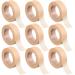 9 Rolls Beige Tape Flexible Skin Tape Breathable Nose Tape Self Adhesive Gauze Tape for Wound Injuries Swelling Sports  0.5 Inch x 10 Yards (9 Rolls)