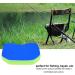 Memory Foam Kayak Seat Cushion 11.8x9.8inch with Suction Cups - Blue | For Kayaking, Fishing, Camping - Sit Comfortably on Canoe or Boat - Buy Online on GoSupps.com