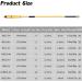 Goture Telescopic Fishing Rod Carbon Fiber Ultra Light Portable Travel Rod Stream Carp Fishing Yellow 6ft/1.8m - Buy Online on GoSupps.com