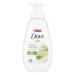 Dove Shower Foam Body Wash with Nutrium Moisture Technology Cucumber & Green Tea Scent Gentle Bodywash 13.5 oz