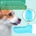 Osportfun Portable Dog Water Bottle - 550ml Leak-Proof Dispenser with 100ml Food Container & Activated Carbon Filter for All Dog Sizes - Buy Online on GoSupps.com