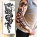 CUTELIILI Temporary Tattoos 12 Sheets Full Sleeve Stickers for Men, Women, Teens - Waterproof, Fake Tattoos (L19xW7) - Buy Online on GoSupps.com