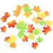 Pack of 110 Edible Maple Leaf Cupcake Toppers Maple Leaf Cake Decoration Cupcake Toppers Autumn Leaves Muffin Decoration for Thanksgiving Baby Shower Kids Birthday Party Cake Decorations 110pcs Multi Colour - Buy Online on GoSupps.com