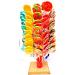 Rainbow Lollipops Swirly Lollies Kids Party Bags Cake Toppers Halal Vegan 4 Assorted Shapes (30) - Buy Online on GoSupps.com