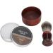 Kuuleyn Beard Shaving Kit for Men | Premium Wooden Bowl & Brush Set | Ideal Beard Care Tool for Grooming & Shaving - Buy Online on GoSupps.com