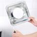 ROYALEAD Stove Cover - Aluminum Foil Round & Square Gas Stove Protector - 10pcs Kitchen Essential - Buy Online on GoSupps.com
