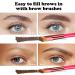 4 Pack Professional Angled Eyebrow and Concealer Makeup Brushes - Multi-Function for Eyeshadow and Hairline - Buy Online on GoSupps.com