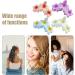 Fovolat Flower Shape Claw Clip | Girls Cute Hair Claw Clips Flower Shape - Thin Thick Curly Hair Clips Beach Hair Accessories Strong Hold for Dating Traveling - Buy Online on GoSupps.com