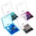 SOESFOUFU 4 Pcs Eye Shadow Palette Colorful Eyeshadow Palette Pigmented Eyeshadow Palette Eye Makeup Plastic