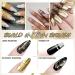 U-Shinein 3x12ml Metallic Painting Nail Gel Liner 3D Mirror Chrome Effect Nail Art Paint Metal Liner Gel Set with Build in Thin Brush UV Nail Liner Gel DIY Nail Art Manicure Set B Color B - Buy Online on GoSupps.com