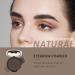 Eyebrow Stamp Makeup Set with 24 Stencils | Long-Lasting & Waterproof Eyebrow Powder Kit - Black Brown | 0.25 oz (Pack of 4) - Buy Online on GoSupps.com