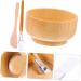 Beavorty Wooden Mask Bowl Set - Beauty Mixing Bowl & DIY Facial Mask Tools for Estheticians | Ideal for Clay & Mud Masks - Buy Online on GoSupps.com