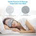 Weighted Sleep Mask for Pain Relief - Cooling Eye Mask for Headaches Migraines Sinus Pain & Puffy Eyes - Light Blocking Cotton Eye Cover - Buy Online on GoSupps.com