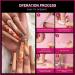 240Pcs Clear Long Coffin Nail Tips - XL C Curve Acrylic Nails for Nail Art Design | Half Cover False Nail Tips with Case - 12 Sizes Included - Buy Online on GoSupps.com