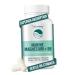 Ocean Magnesium 200mg Aquamin | More Soluble Than Magnesium Glycinate | Whole Food Mag B6 Supplement for Women | Gentle on Stomach & Vegan | Sleep Support, Calms Nerves & Leg Cramps | 60 Ct
