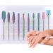 Nail Drill Bits Cuticle Bits for Nails Small Barrel Shape Electric Nail Drill File Cuticle Cleaner Tool Kit for Rotary Nail Drill Proidl - Buy Online on GoSupps.com
