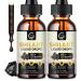 (2-Pack) High Potency Shilajit Pure Himalayan Organic Liquid Supplement Shilajit Resin Drop for Men & Women Max Potency 85+ Clean Trace Minerals & Fulvic Acid for Energy Metabolism & Immune Support