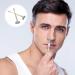 Healeved 2Pcs Manual Double Sided Nose Hair Trimmer for Men Women Precise Nose Hair Scissors with Design Compact Efficient for Face Care - Buy Online on GoSupps.com