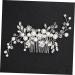Didiseaon 1pc Pearl Comb Rhinestone Hair Accessories Crystal Side Comb Hair Comb Hair Claw Clips for Women Pearl Hair Barrettes Wedding Side Comb Alloy Rhinestones Props Bride - Buy Online on GoSupps.com