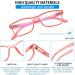 Suertree 3 Pack Blue Light Filtering Reading Glasses for Men - UV Protection Fashion Readers 2.5x in 3 Colors - Buy Online on GoSupps.com